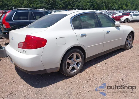 2004 Infiniti G35 из США, поврежденный, VIN JNKCV51E84M112614